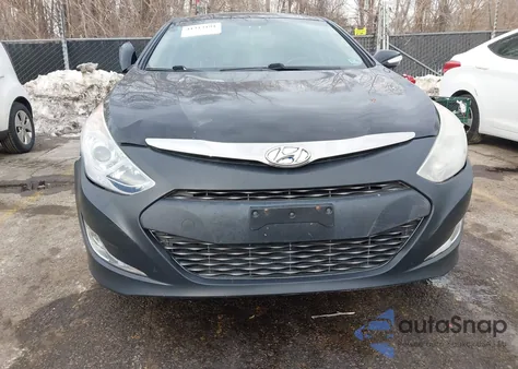 2014 Hyundai Sonata Hybrid Limited из США, поврежденный, VIN KMHEC4A47EA105492